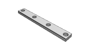 Size 7 MR/MRU W SERIES WIDE MINIATURE LINEAR RAIL
