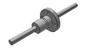 SSPF SERIES FLANGED BALLSPLINE NUT