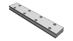 Size 21 WRC/WRU SERIES WIDE HIGH SPEED LINEAR RAIL